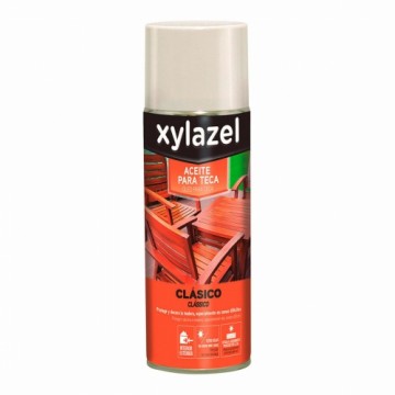 Teak oil Xylazel Classic 5396259 Spray 400 ml Бесцветный матовый