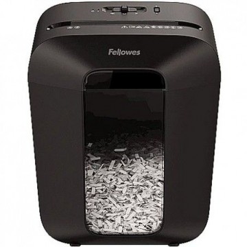 Fellowes  
         
       Powershred LX50 Black, 17 L, Credit cards shredding, Cross-Cut Shredder, Paper handling standard/output 9 sheets per pass, Warranty 24 month(s)