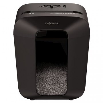 Fellowes  
         
       Powershred LX41 Black, 17 L, Credit cards shredding, Mini-Cut Shredder, Paper handling standard/output 8 sheets per pass, Warranty 24 month(s)