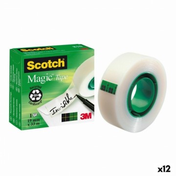 "Līmlente Scotch Magic Caurspīdīgs 19 mm x 33 m (12 gb.)