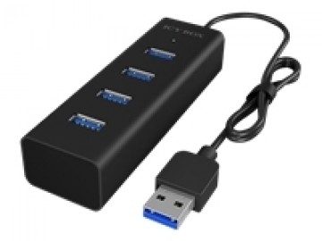 Icy box  
         
       ICYBOX IB-HUB1409-U3 IcyBox 4x Port USB