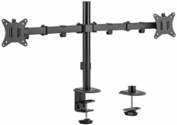 Monitora stiprinājums Gembird Adjustable Desk 2-display Mounting Arm 17”-32”