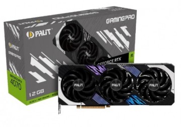 Palit Graphic card GeForce RTX 4070 GAMING PRO 12GB GDDR6X 192bit 3DP