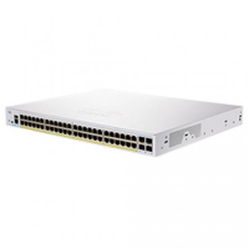 Slēdzis CISCO CBS350-48P-4X-EU Sudrabains