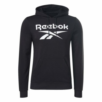 Vīriešu Sporta Krekls ar Kapuci Reebok I FT BIG LOGO OTH H54788  Melns