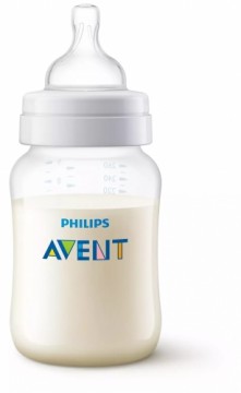 Philips Avent Pretkoliku barošanas pudelīte 260 ml, lēnas plūsmas knupītis, 1m+ - SCY103/01