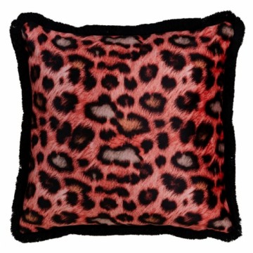 Bigbuy Home spilvens Oranžs Leoparda 45 x 45 cm