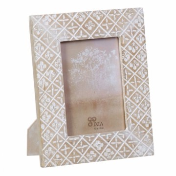 Photo frame 21 x 2 x 26 cm Natural Wood White