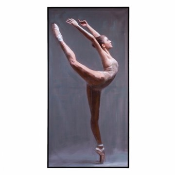 Bigbuy Home Картина 70 x 3,5 x 140 cm Полотно Балерина