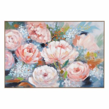 Bigbuy Home Glezna Canvas Цветы 120 x 5 x 80 cm
