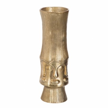 Bigbuy Home Vāze Bronza Metāls 15 x 15 x 46 cm