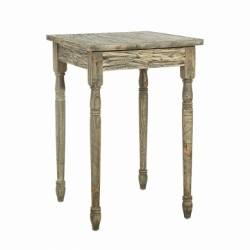 Side table Natural Grey Wood 60 x 60 x 90 cm