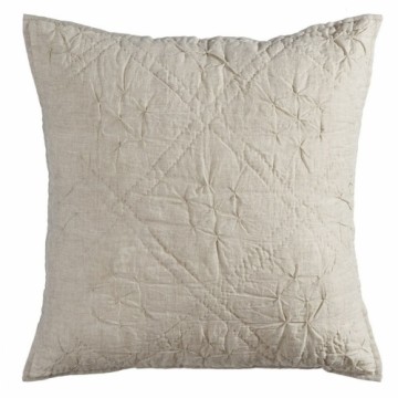 Cushion Beige Linen 60 x 60 cm
