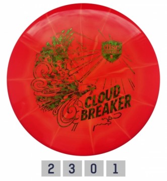 Discgolf DISCMANIA Putter LUX VAPOR Cloud Breaker April Jewels Blue/White 2/3/0/1