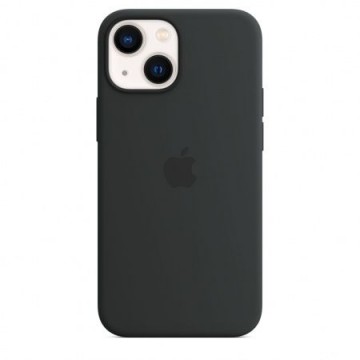 Apple  
       -  
       iPhone 13 mini Silicone Case with MagSafe - Midnight