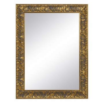 Bigbuy Home Настенное зеркало 64 x 3 x 84 cm Позолоченный DMF