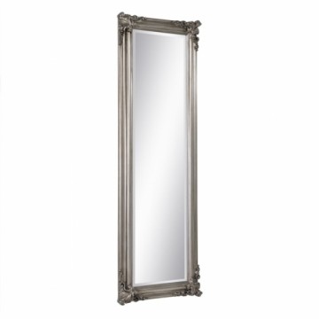 Bigbuy Home Зеркало 56 x 4 x 172 cm Стеклянный Деревянный Серебряный