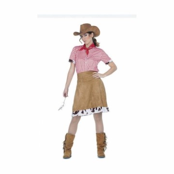 Costume for Adults My Other Me Cowgirl M/L (3 Pieces)