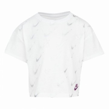 Child's Short Sleeve T-Shirt Nike Sb Icon White