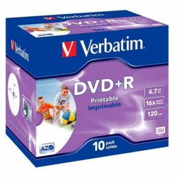 DVR + R Verbatim 10 gb. 16x 4,7 GB