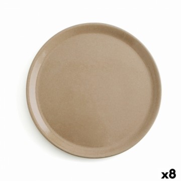 Плоская тарелка Anaflor Vulcano Мясо Кафель Бежевый Ø 31 cm (8 штук)
