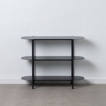 TV furniture 90 x 28 x 70,3 cm Black Steel