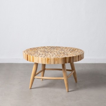 Bigbuy Home Кофейный столик 80 x 80 x 45 cm древесина тика