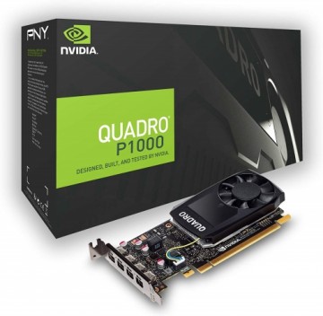 PNY NVIDIA Quadro P1000 V2 DVI, graphics card (4x miniDisplayPort)