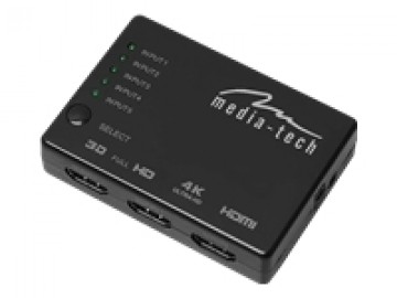 Media-tech  
         
       MEDIATECH MT5207 5xHDMI SWITCH 4K MT5207