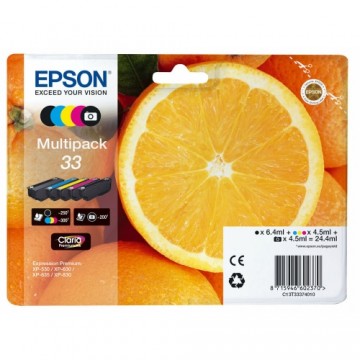 Картридж с оригинальными чернилами Epson C13T33374011 Разноцветный