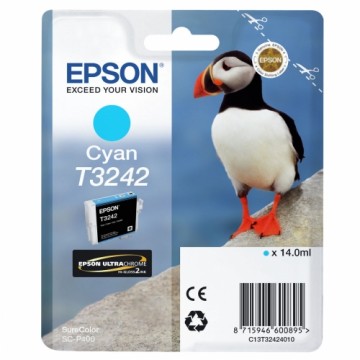 Картридж с оригинальными чернилами Epson C13T32424010 Циановый