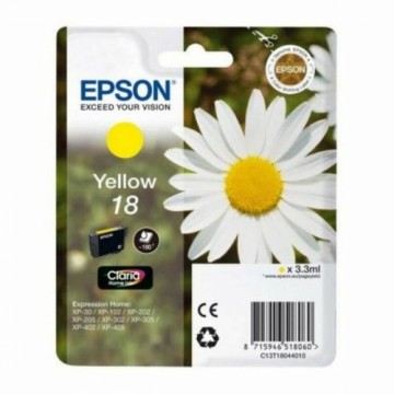 Oriģinālais Tintes Kārtridžs Epson C13T18044012 Dzeltens