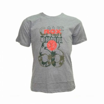 Short Sleeve T-Shirt Rox California 56 Light grey