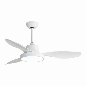 Ceiling Fan with Light EDM 33817 Arctic White 24 W 38 W 2160 Lm