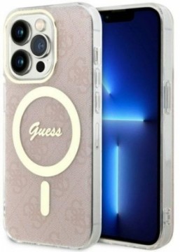 Guess  
       Apple  
       iPhone 14 Pro 6.1 hardcase 4G MagSafe 
     Pink