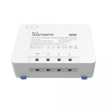 SONOFF PowR3 Smart 1-Channel Wi-Fi Switch with Electricity Metering