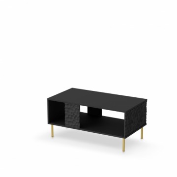 Halmar BULLET LAW-1 coffee table, black / gold