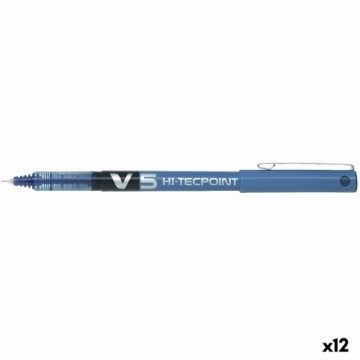 Liquid ink pen Pilot V-5 Blue 0,3 mm (12 Units)