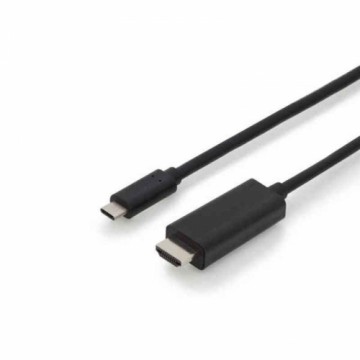 Кабель USB-C — HDMI Digitus AK-300330-020-S 2 m Чёрный