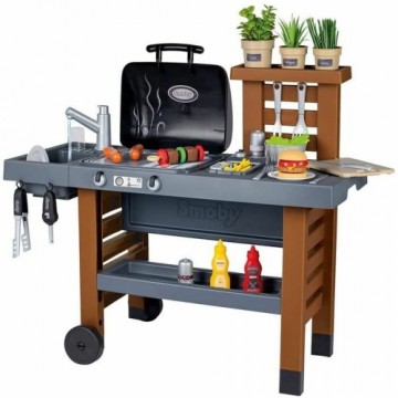 Rotaļlietu Virtuve Smoby Garden Kitchen Barbekjū 43 Daudzums