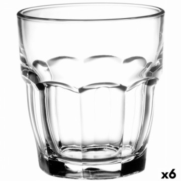 Stikls Bormioli Rocco Rock Bar Caurspīdīgs Stikls 270 ml (6 gb.)