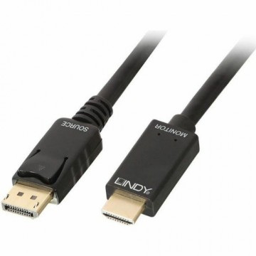 Display Porta uz HDMI Adapteris LINDY 36921 Melns