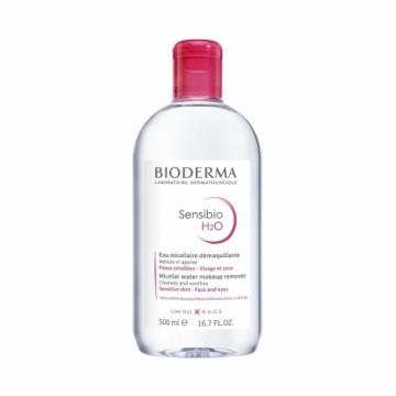 Мицеллярная вода для снятия макияжа Bioderma Sensibio H2O 500 ml