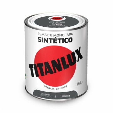 Synthetic enamel Titanlux 5808971 Серый 750 ml яркий