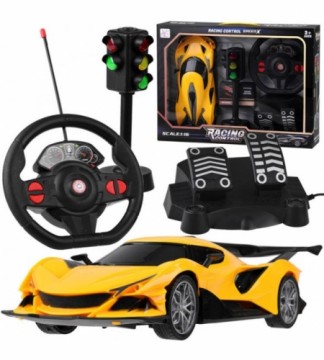 Sporta auto ar pulti RC0589 yellow