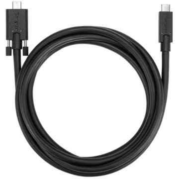 USB-C Kabelis Targus ACC1122GLX Melns 1,8 m