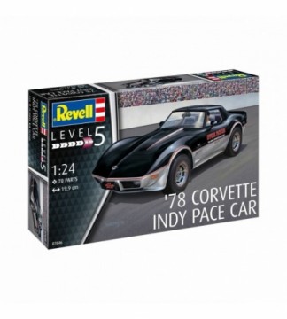 Модель под склейку 1978  Corvette Indy Pace Car 1:24 70 шт. Revell 10+ 07646