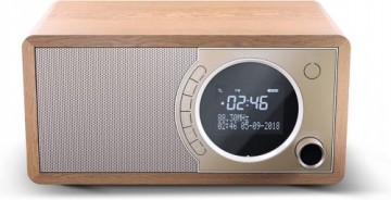 Sharp  
         
       DR-450(BR) Digital Radio, FM/DAB/DAB+, Bluetooth 4.2, Alarm function, Brown