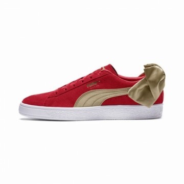 Sieviešu ikdienas apavi Puma Sportswear Suede Bow Varsity Sarkans