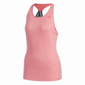 Women's Sleeveless T-shirt Adidas 3 Stripes Tank Pink